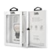 Funda iridiscente que brilla en la oscuridad Karl Lagerfeld para Apple iPhone 11, Negro