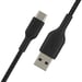 Câble à gaine tressée USB-C vers USB-A BOOST?CHARGE™ (3 m) Noir