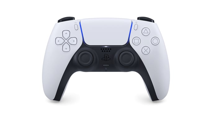 Manette Sony DualSense V2, Blanc (PS5)