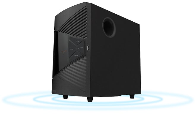 Creative Labs SBS E2500 conjunto de altavoces 30 W Universal Negro 2.1 canales De 1 vía 7,5 W Bluetooth