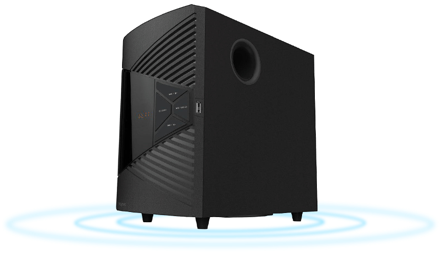 Enceintes Creative SBS E2500 – 2.1 Canaux, 30W, Bluetooth - vue 2