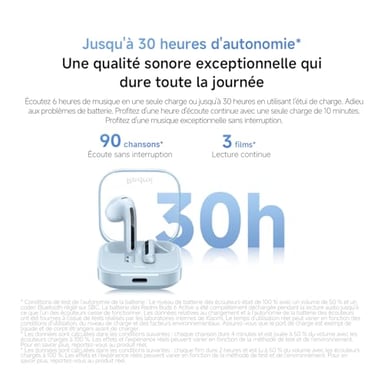 Xiaomi Redmi Buds 6 Active Casque True Wireless Stereo (TWS) Ecouteurs Appels/Musique Bluetooth Noir
