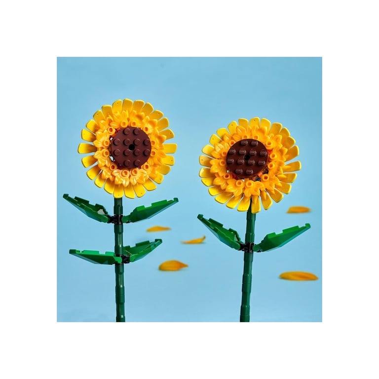 Set de construction LEGO 40524 Botanicals Tournesols 191 pièces plus de 25 cm Jaune/Vert - Neuf