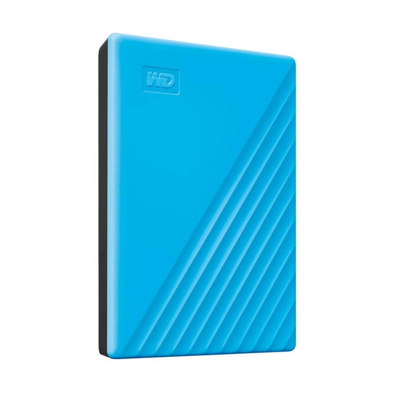 Western Digital My Passport disque dur externe 2 To 3.2 Gen 1 (3.1 Gen 1) Bleu - Neuf