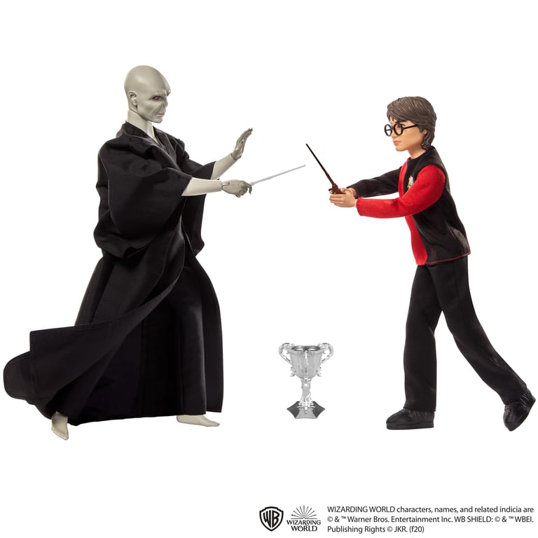 Pack : Poupées Voldemort & Harry Potter Mattel - vue 4