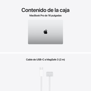 Macbook Pro M5 Max (2026) 16'', 2 TB RAM 48 GB Apple GPU 40, Argento - QWERTY ES