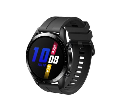 Huawei WATCH GT 2 3,53 cm (1.39'') AMOLED 46 mm Digitale 454 x 454 pixel Touch screen Nero GPS (satellite)