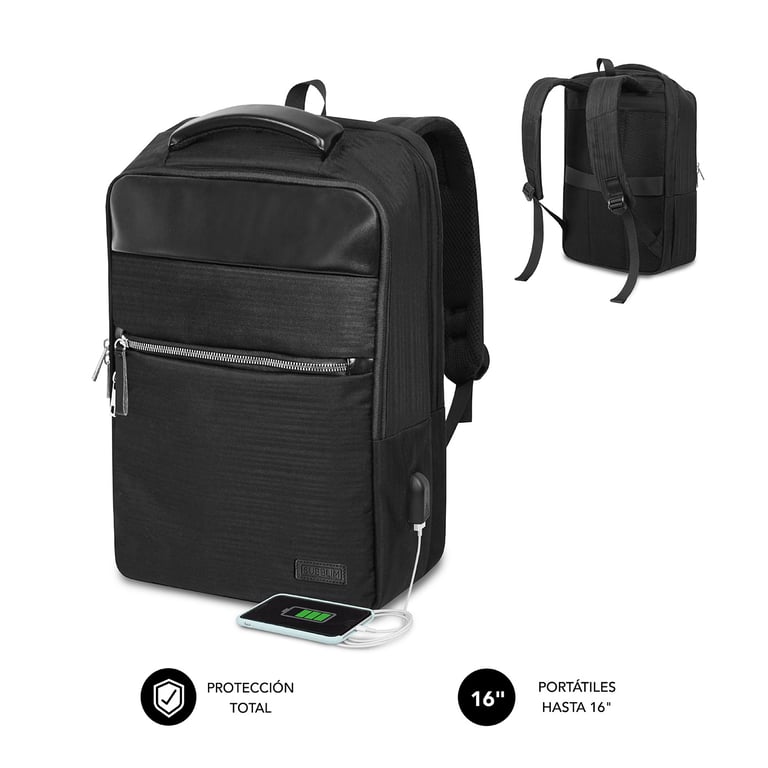 SUBBLIM MOCHILA BUSINESS V2 AP 16'' 40 6 cm 16 Sac à dos Neuf