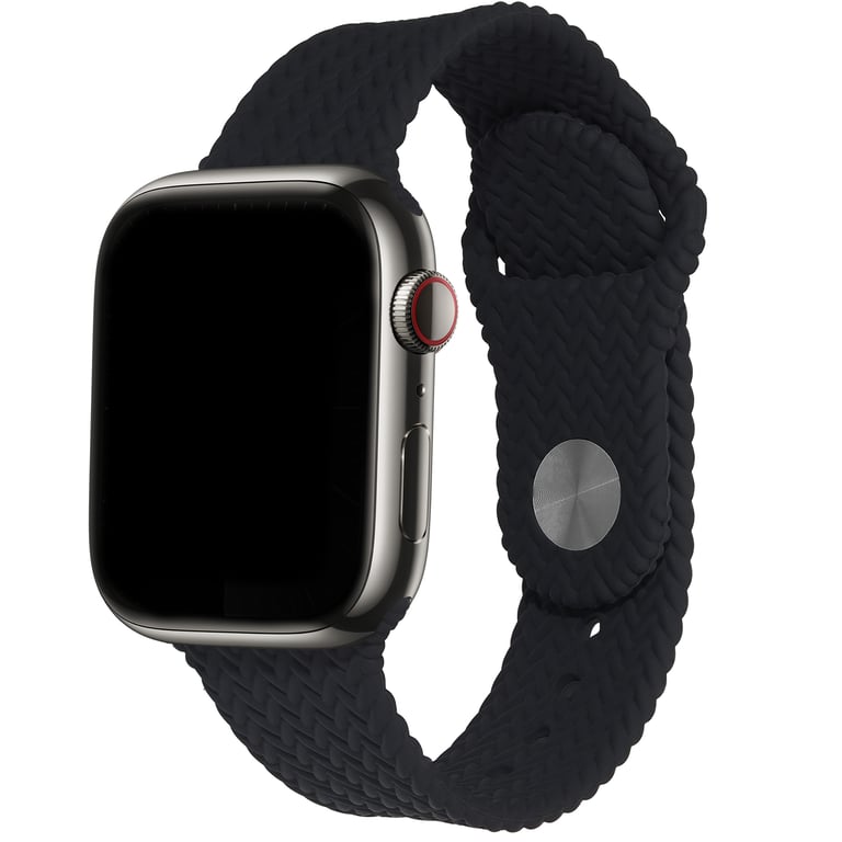 Bracelet Apple Watch 42mm Silicone tressé - vue 4