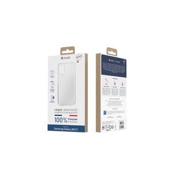 Muvit For France Coque Crystal Soft Renforcee : Samsung Galaxy A03S