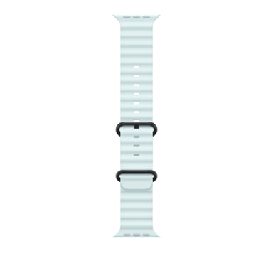 Apple MYP83ZM/A accessorio intelligente da indossare Bracciale Blu in Fluoroelastomero, Titanio