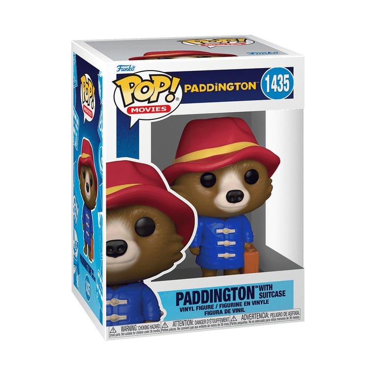 Figurine Funko Pop! Paddington with Suitcase 1435 - vue 3