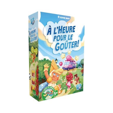 Jeu de société Asmodee À l'Heure pour le Goûter! Domino multicolore Stratégie Racing