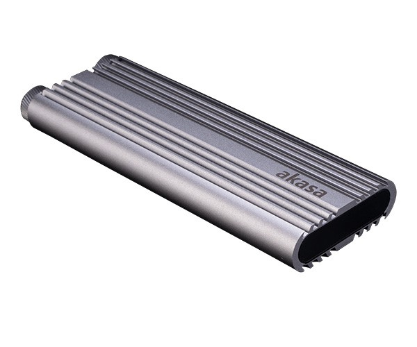 Akasa AK ENU3M2 07 Boîtier de disques de stockage Enceinte ssd Aluminium .2 Neuf - vue 4