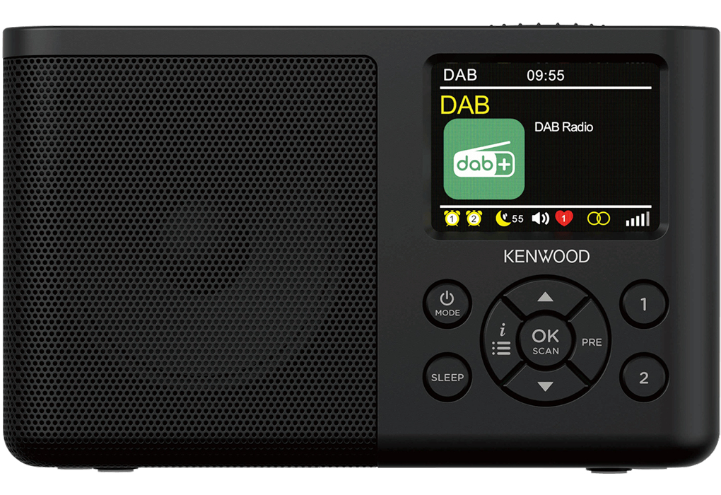 Kenwood CR-M33DAB Portable Numérique Noir - Neuf