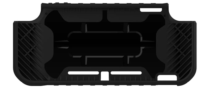 Hori Hybrid System Armor Custodia robusta Nvidia in policarbonato, poliuretano termoplastico (TPU) Nero, Oro