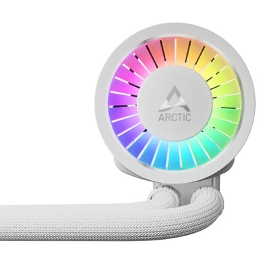 ARCTIC Liquid Freezer III Pro 360 A-RGB (White) Procesador Kit de refrigeración líquida 12 cm Blanco 1 pieza(s)