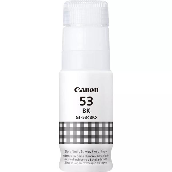 INK CANON GI-53 BK Nero Flacone da 60ml 3.700PP x PIXMA G550 G650 - Neuf