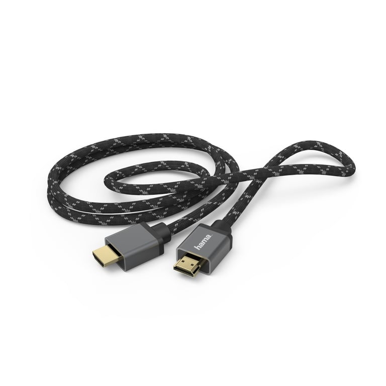 Cable HDMI de ultra alta velocidad, certificado enchufe-enchufe, 8K, aluminio, 3,0 m