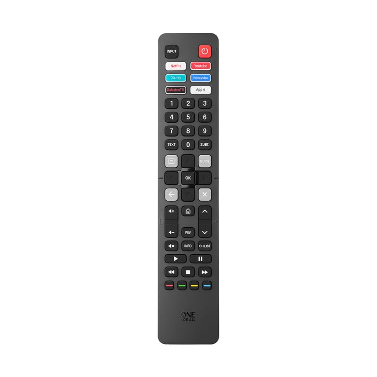 One For All URC 4916 télécommande TV Appuyez sur les boutons Neuf