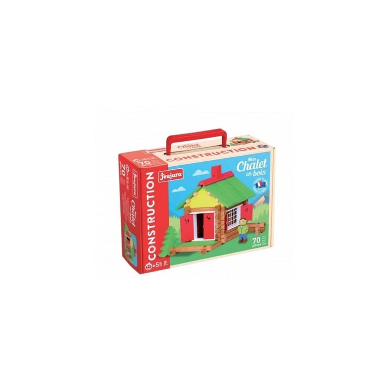 Jeu De Construction Mon Chalet En Bois 70 Pieces - vue 2
