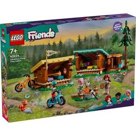 Lego Friends Les Cabanes Chaleureuses De La Base De Loisirs 42624 Lego La Boite - vue 5