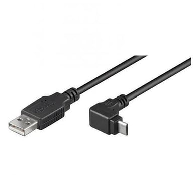 Nilox USB A - Micro-USB B, 1.8m câble USB USB 2.0 1,8 m Noir