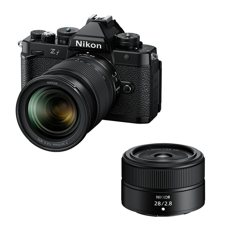 NIKON Zf + Objectif Z 24 70mm f4 + Z 28mm f2.8 Garanti
