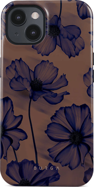 Burga Funda para iPhone 13 MagSafe Tough A prueba de golpes Modelo Velvet Night Lavanda
