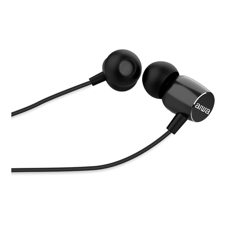 Casque Aiwa ESTM-30BK – Avec Fil, Écouteurs pour Appels/Musique, 1,2m - vue 3