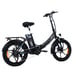 ONESPORT OT16 Bicicleta eléctrica plegable - 350W 720WH Autonomía 52KM - Negro