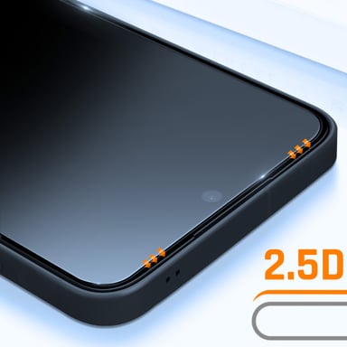 Akashi Verre Trempé pour Samsung S24 Plus Dureté 9H Anti-rayures Total Cover Noir