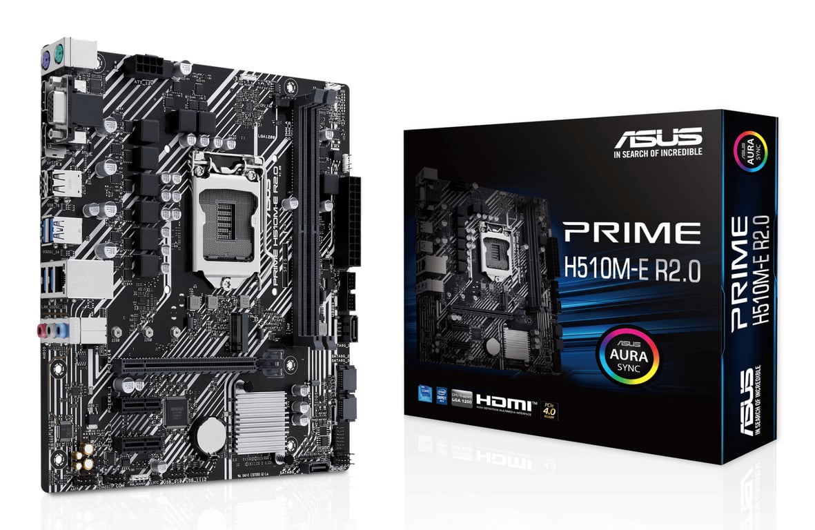 ASUS PRIME H510M E R2.0 Intel H470 LGA 1200 Socket H5 micro ATX Neuf
