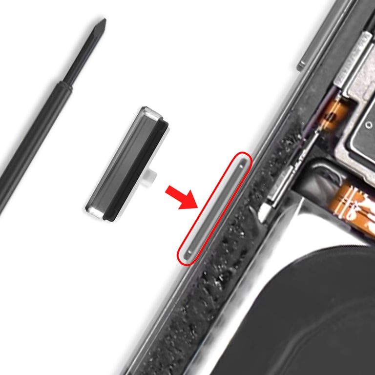 Samsung Bouton Power Original pour Galaxy S23 / S23 Plus Marche et Arrêt - vue 5