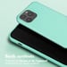 Selencia Coque silicone avec cordon amovible pour Apple iPhone 15 Pro Max - Turquoise