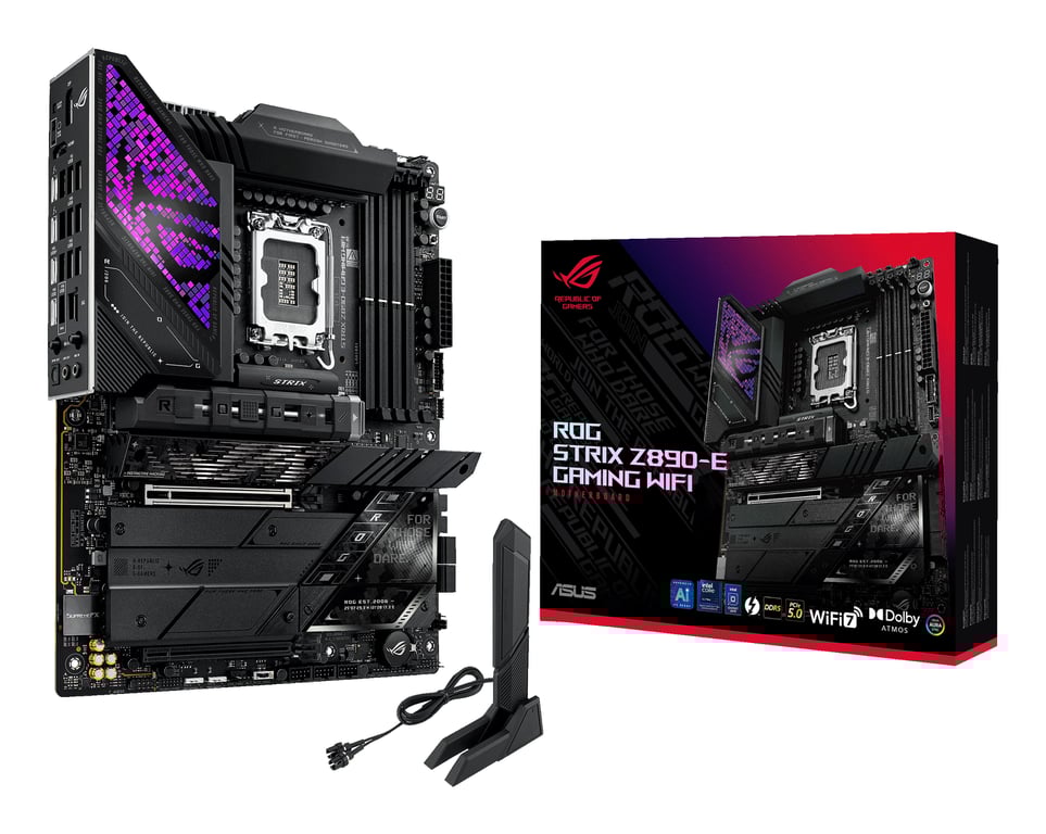 ASUS ROG STRIX Z890 E GAMING WIFI - vue 3
