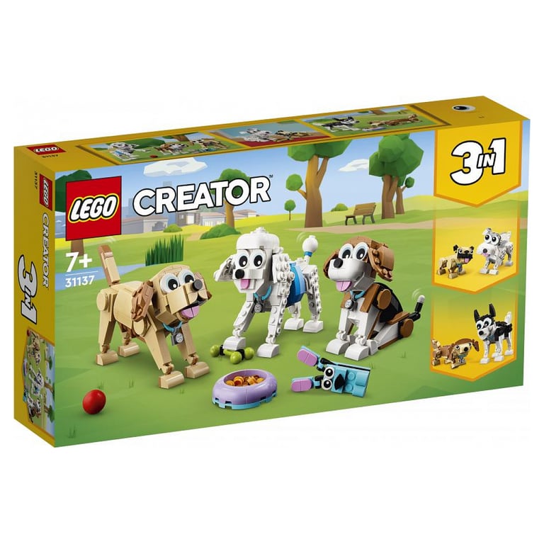 Lego Creator Adorables Chiens 31137 Lego La Boîte - vue 4