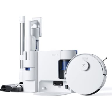 DEEBOT N20 COMBO - Robot Aspirador + Cabezal con Estación - Doble vaciado automático - Potencia 10 k Pa
