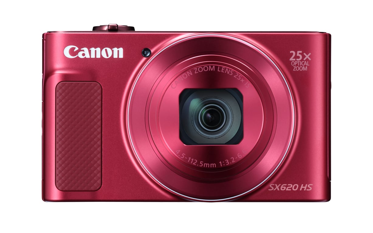 Canon PowerShot SX620 HS 1/2.3  Appareil-photo compact 20,2 MP CMOS 5184 x 3888 pixels Rouge - Très bon état Très bon état -  reconditionné disponible sur Pixmania