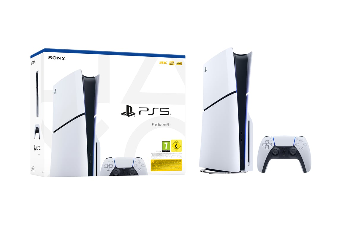 Sony Playstation 5 Slim 1,02 TB Wifi Negro, Blanco - Sony