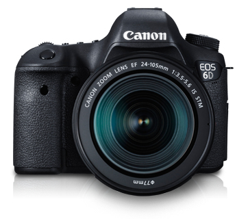 Canon EOS 6D + EF 24-105mm Juego de cámara SLR 20,2 MP CMOS 5472 x 3648 Pixeles Negro