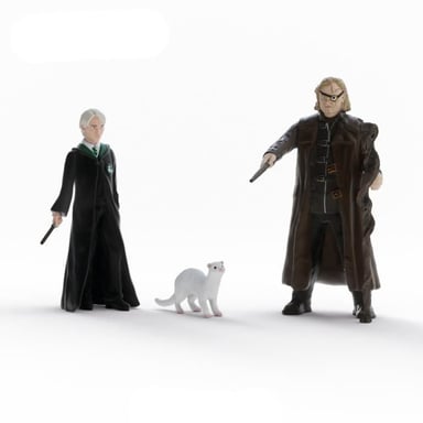 Figurina Alastor Maugrey e Drago Malfoy e il furetto, 14907 gamma Harry Potter©