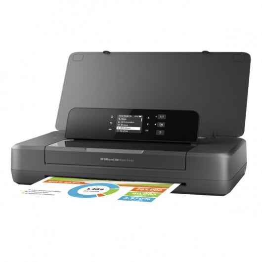 HP Officejet Imprimante portable 200, Imprimer, Impression sur façade par port USB - Neuf