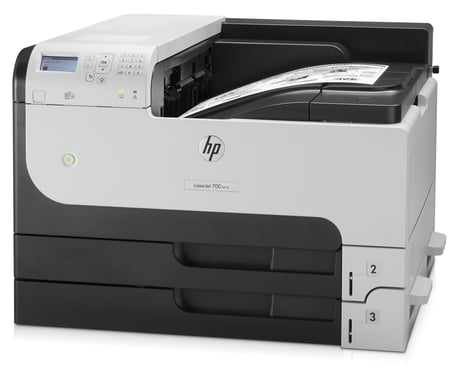 HP LaserJet Enterprise 700 Imprimante M712dn, Noir et blanc, Imprimante pour Entreprises, Imprimer, Impression USB en façade, Impression recto-verso