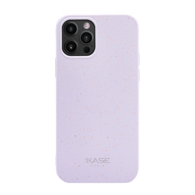Coque antibactérienne vegan bio 100 % zéro déchet pour Apple iPhone 12/12 Pro, Violet Aà§aà¯