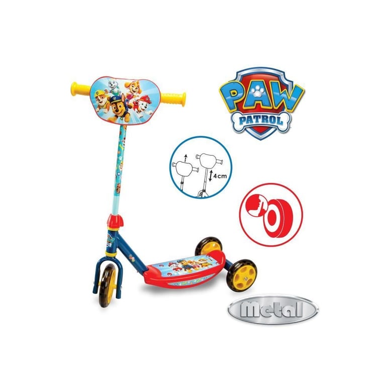 SMOBY Paw Patrol Patinette 3Rdès - vue 6