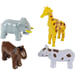 Animaux magnétiques - 0065 - 4 grands animaux Funny Puzzle, boîte ouverte - 16 pieces - Des 12 mois