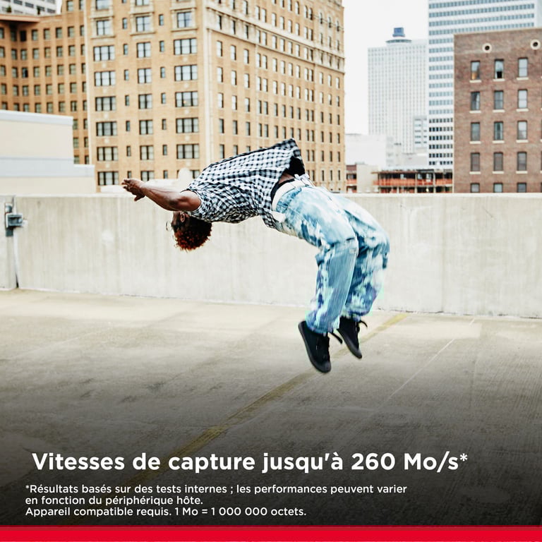 Carte Mémoire SDXC SanDisk ExtremePro V90 300Mb/ - vue 3