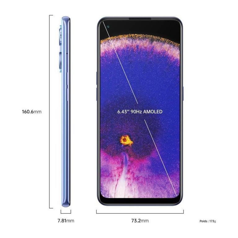 Oppo Find X5 Lite 5G - vue 9