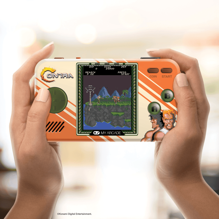 My Arcade Contra Premium Edition Console de Jeu Portable 2 Jeux en 1 Neuf - vue 2